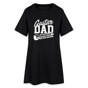 Awesome Guitar Dad Shirt - Robe T-shirt Femme - noir - Devant