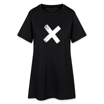 X-tape - Women’s T-Shirt Dress - black - Front