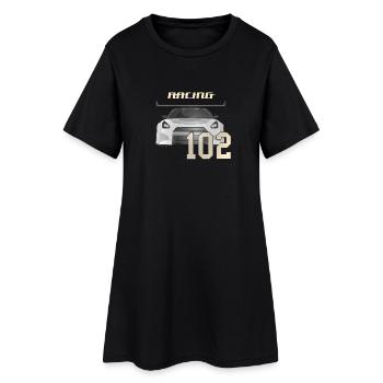 GTR RACING 102 – Conception de la course de voitures de sport - Robe T-shirt Femme - noir - Devant