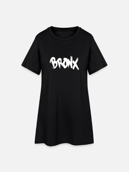 Bronx - Robe T-shirt Femme - noir