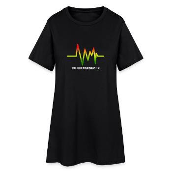 Underground Soundsystem Logo - Robe T-shirt Femme - noir - Devant