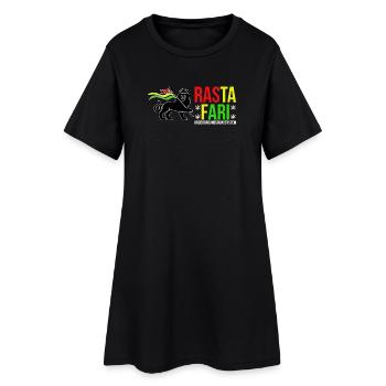 Système sonore souterrain de Rasta Fari - Robe T-shirt Femme - noir - Devant