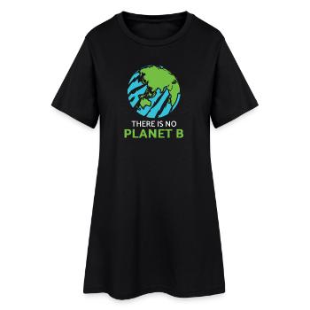 Protection du climat environnement planète terre climat politique climatique - Robe T-shirt Femme - noir - Devant