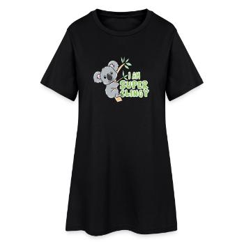 Koala bear - Women’s T-Shirt Dress - black - Front