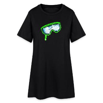 goglasses - Women’s T-Shirt Dress - black - Front