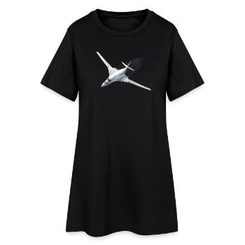 Tupolew Tu-160 - Frauen T-Shirt-Kleid - Schwarz - Vorne