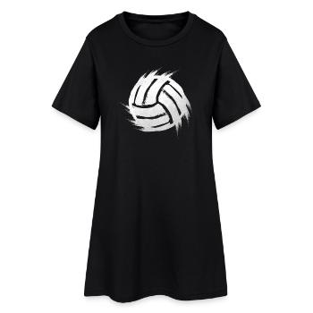 Volley-ball beach volley - Robe T-shirt Femme - noir - Devant