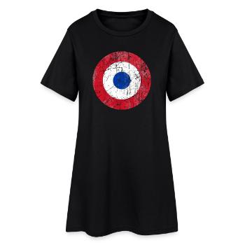 Cocarde des forces aériennes du Paraguay Fliegerabzeichen - Robe T-shirt Femme - noir - Devant