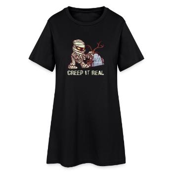 Momies - RIP - Momie Creep It Real - Robe T-shirt Femme - noir - Devant