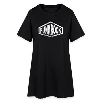 punkrock - Robe T-shirt Femme - noir - Devant