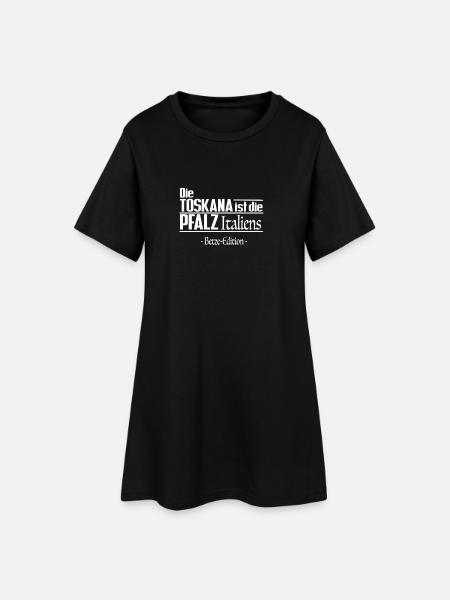 Die Pfalz Italiens - Betze Edition - Frauen T-Shirt-Kleid - Schwarz