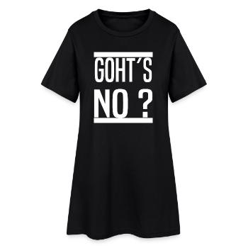 Goht´s No Geht´s noch Schwäbisch Schwaben Spruch - Frauen T-Shirt-Kleid - Schwarz - Vorne