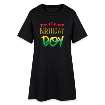 Joyeux anniversaire - Robe T-shirt Femme - noir - Devant