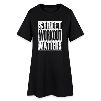 Street Workout Matters Calisthenics - Robe T-shirt Femme - noir - Devant