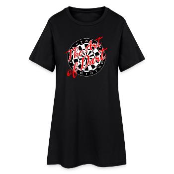 Fléchettes Art Fléchettes Fléchettes 180 - Robe T-shirt Femme - noir - Devant