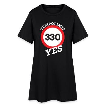Speed limit, speed limit highway - Women’s T-Shirt Dress - black - Front