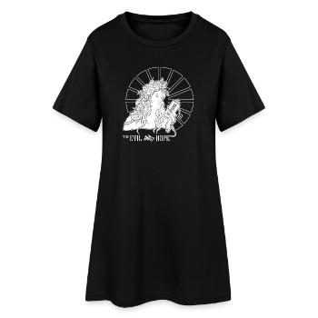 Pandora - The Evil and Hope - Frauen T-Shirt-Kleid - Schwarz - Vorne