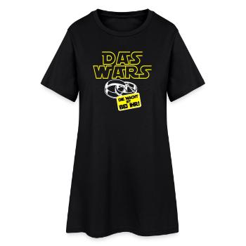 Junggesellenabschied , Das wars bei Ihr ...(25) - Frauen T-Shirt-Kleid - Schwarz - Vorne