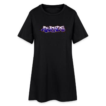AARHUS - Robe T-shirt Femme - noir - Devant