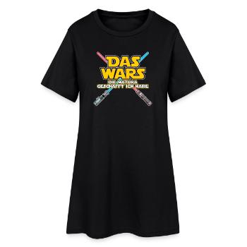 Das Wars Matura Geschafft Schulabschluss Prüfung - Frauen T-Shirt-Kleid - Schwarz - Vorne
