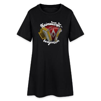 Compresseur d’air domestique // Bright | ZiachON ! - Robe T-shirt Femme - noir - Devant