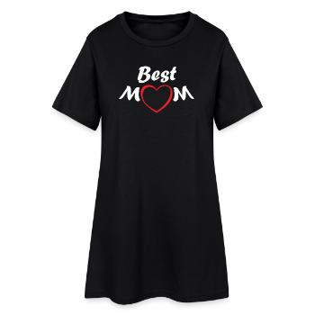 MEILLEURE MAMAN - pour la meilleure maman du monde - Robe T-shirt Femme - noir - Devant