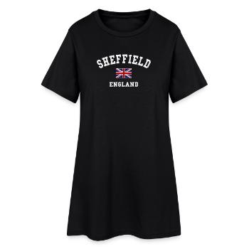 Sheffield - Robe T-shirt Femme - noir - Devant