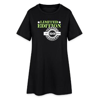 60. Geburtstag , limited Edition orginal 60 (25) - Frauen T-Shirt-Kleid - Schwarz - Vorne