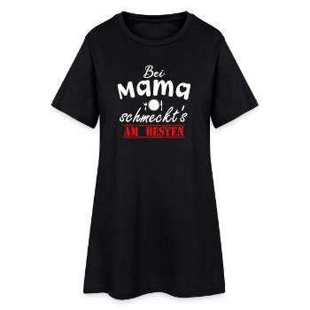 It Tastes Best With Mom For The Best Cook In The - Women’s T-Shirt Dress - black - Front