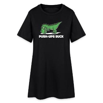 Muscle Training Workout Gym Gym Sport - Robe T-shirt Femme - noir - Devant