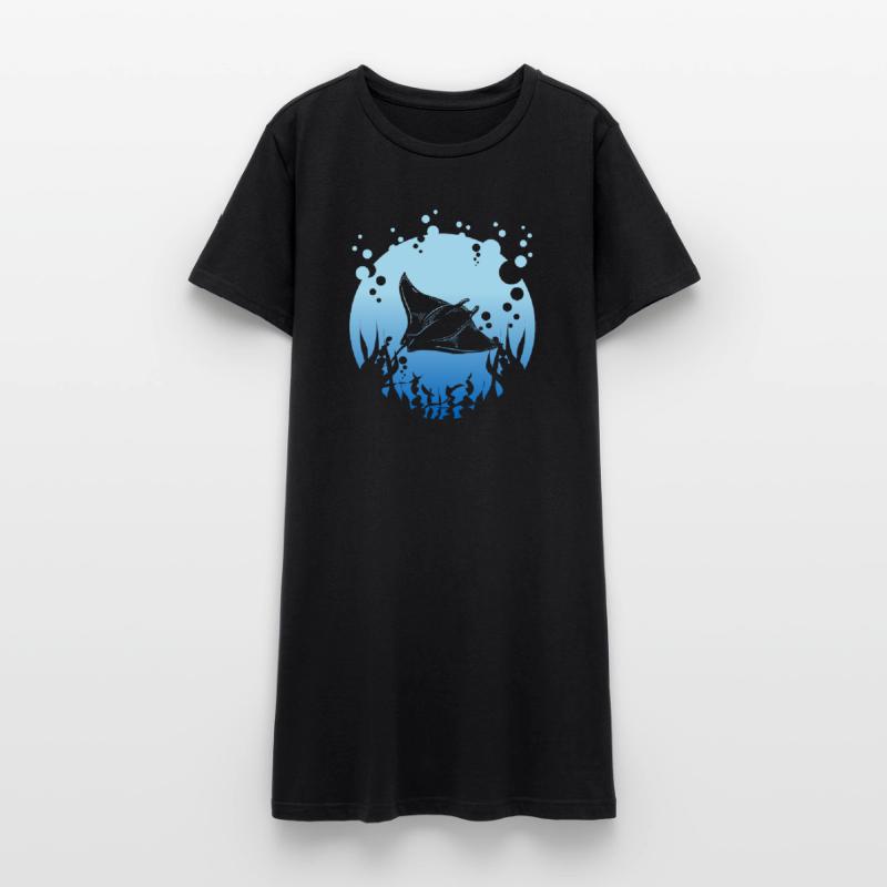 Manta rays Women’s T-Shirt Dress