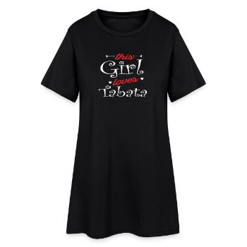 Entraînement par intervalles Tabata Hiit Cardio Stark Hakuna - Robe T-shirt Femme - noir - Devant