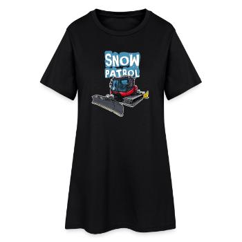 Snowcat Bully - Robe T-shirt Femme - noir - Devant