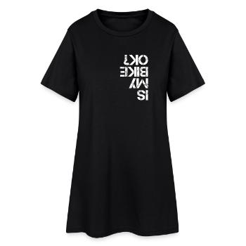 VTT: mon vélo est-il OK - Robe T-shirt Femme - noir - Devant