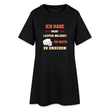 Coole Sprüche, patrioten Sprüche cooler spruch - Frauen T-Shirt-Kleid - Schwarz - Vorne
