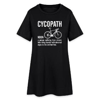 Cyclopath Bicycle Citation Grasse Tee - Robe T-shirt Femme - noir - Devant