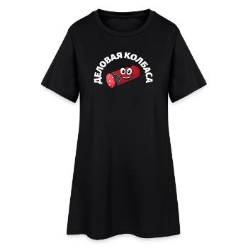 Russische Sprüche Russen Russland Geschenk UDSSR - Frauen T-Shirt-Kleid - Schwarz - Vorne