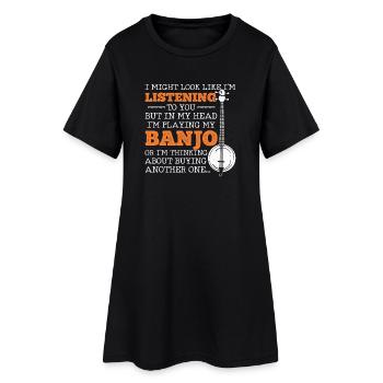 Banjo - Robe T-shirt Femme - noir - Devant