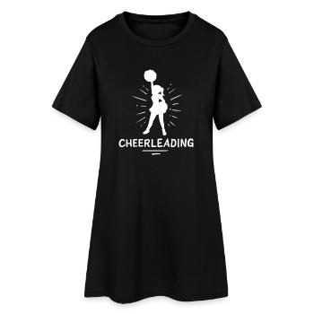 Cheerleading - Women’s T-Shirt Dress - black - Front