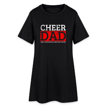 Cheer Dad Cherleader - Robe T-shirt Femme - noir - Devant