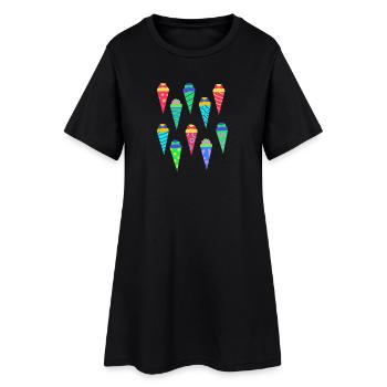 Sac à sucre de l’école Début de l’école - Robe T-shirt Femme - noir - Devant