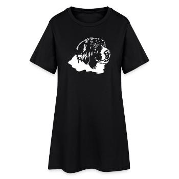 Mastin del Pirineo Head "Black Edition" - Women’s T-Shirt Dress - black - Front