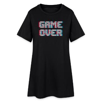 Gamer Games Gamer Gamecker - Robe T-shirt Femme - noir - Devant
