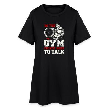 Gym Fitness - Robe T-shirt Femme - noir - Devant