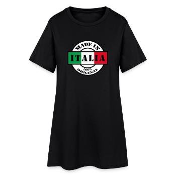 MADE IN ITALIA ITALY Italia Cadeau - Robe T-shirt Femme - noir - Devant