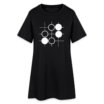 Go Brettspiel - Robe T-shirt Femme - noir - Devant