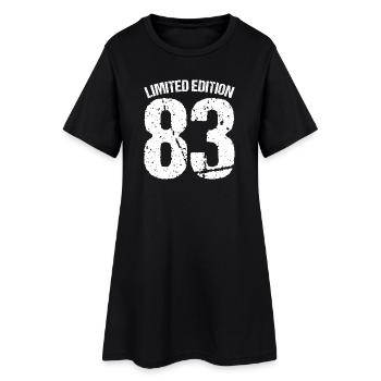 Limited Edition 83 Badge - Women’s T-Shirt Dress - black - Front