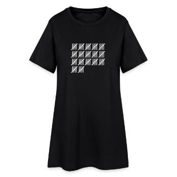 85 Birthday Bar List - 85 years old - Women’s T-Shirt Dress - black - Front