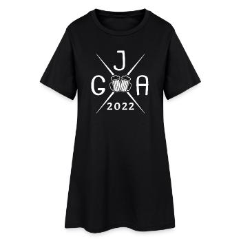 2022 Junggesellenabschied - Frauen T-Shirt-Kleid - Schwarz - Vorne