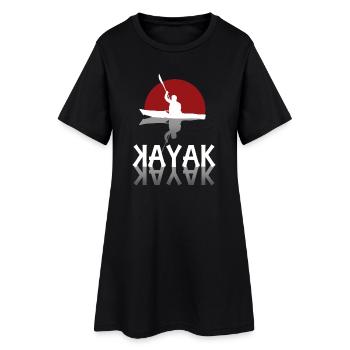 Kayak - Robe T-shirt Femme - noir - Devant